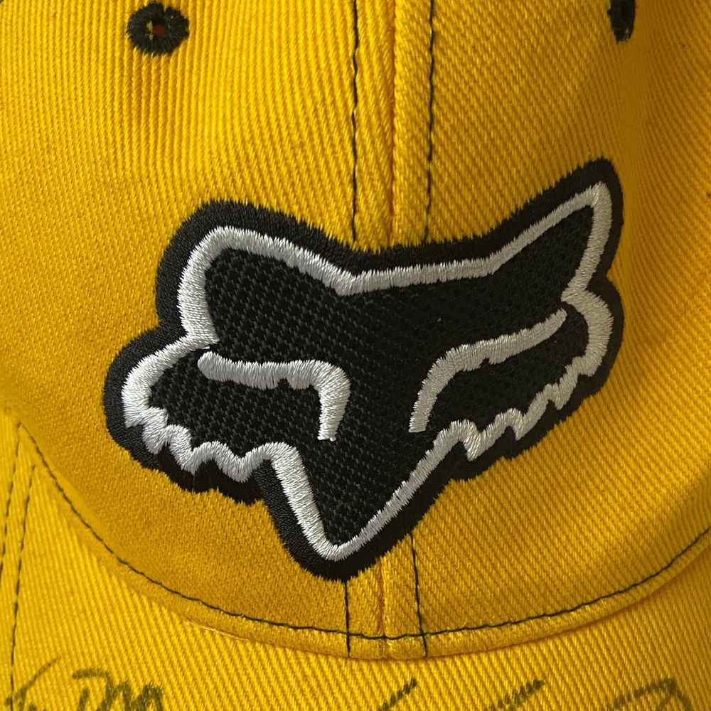 Fox Racing Ricky Carmichael Signed Cap - Picture 3 of 7